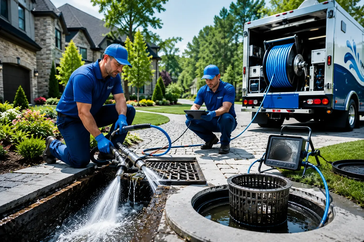 Local outdoor drain cleaning professionals in Hermitage, MO